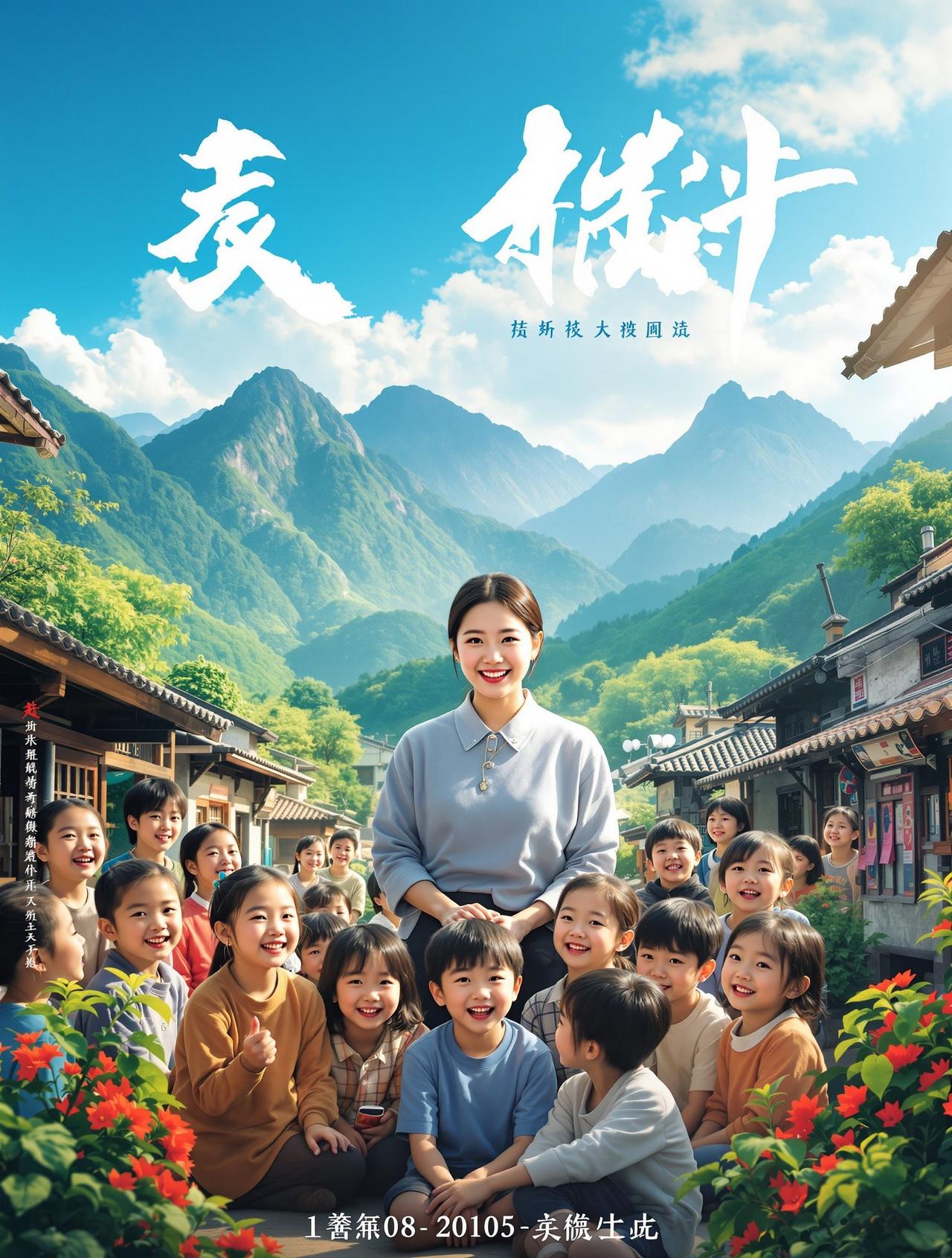 扣扣影视作品《山村教师》官方海报