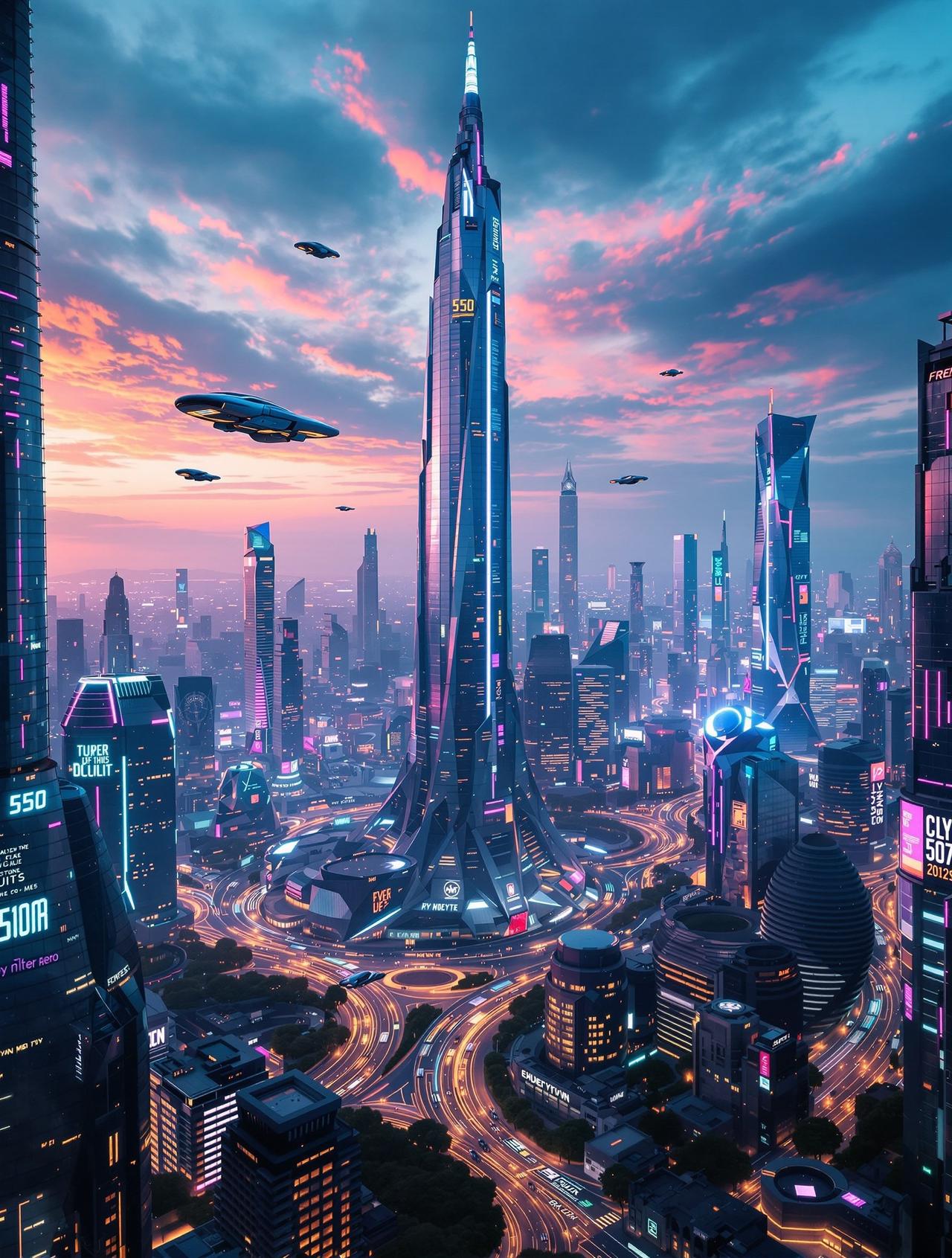 扣扣影视作品《未来世界2050》封面海报