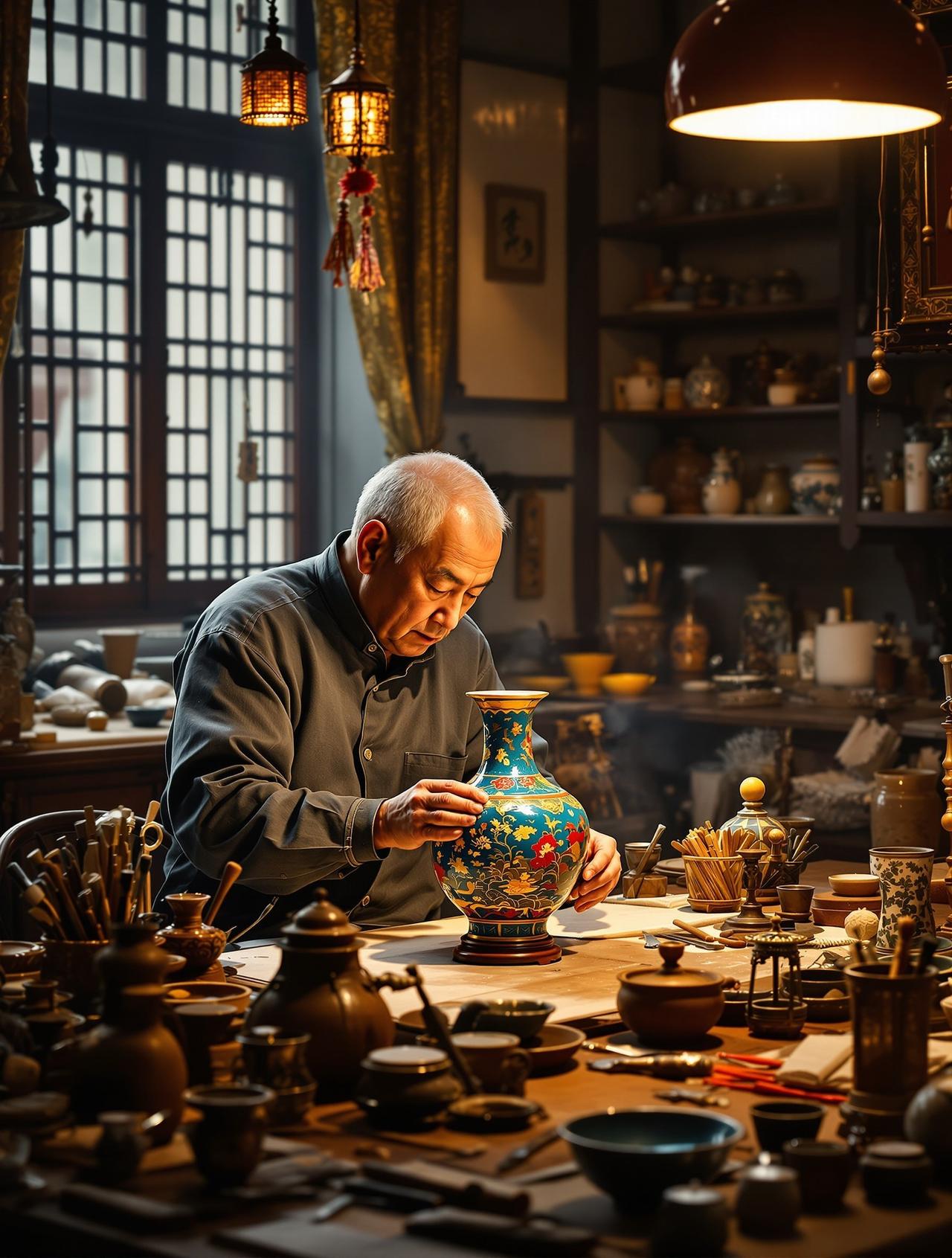 扣扣影视作品《非遗记忆》封面海报